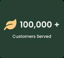 100,000 customers served